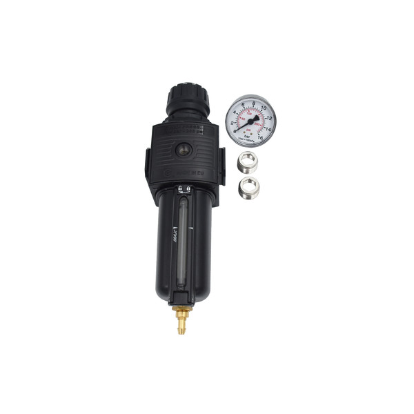 Filtre Air Épurateur Régulateur Lubrificateur Pneumatique 1/4 Pouce - Pression 1 à 9.3 Bars
